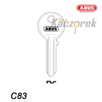 Abus 052 - klucz surowy - do wkładek C83